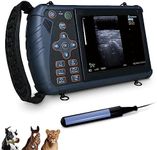 DAWEI Portable Ultrasound Machine Vet Ultrasound Scanner for Pregnancy with 7.5Mhz Rectal Linear Probe for Hoese,Cattle,Cow,Goat Livestock