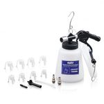 Orion Motor Tech Pneumatic Brake Bleeder Kit, 1L Fluid Extraction Set with 8 Master Cylinder Adapters, 1.06 qt. Vacuum Brake System Tool for One Person Automotive Fluid Change