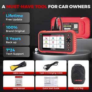 LAUNCH CRP123E OBD2 Scanner – Diagnostic Tool for Engine, ABS, SRS