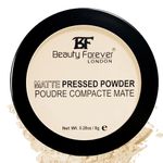 Beauty Forever Matte Pressed Powder, Oil Free & Lightweight, 8gms (13 Banana)