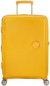 American Tourister Soundbox - Spinner M, Valise, 67cm, 81 L, Jaune (Golden Yellow)