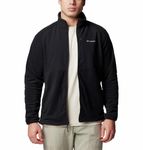 Columbia Mens Sage Peak Full Zip Fleece Jacket, Black, L