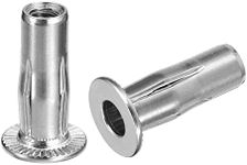 uxcell M6 Multi-Grip Rivet Nuts, 5p