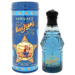 Versace Blue Jeans Eau De Toilette for Men, 75 ml (Pack of 1)