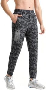 EZRUN Men's Joggers Stretch Athletic Workout Golf Pants Quick Dry Work Sweatpants Running Gym Hiking Track Pants