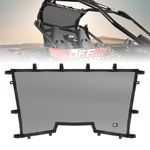 KEMIMOTO Rear Window Nets Back Windshield Compatible with CFMOTO ZForce 950 HO HOEX 2020-2024 / CFMOTO ZForce 950 Sport 2020-2022 Thick Mesh Material Back Window Sun Shade Rear Panel