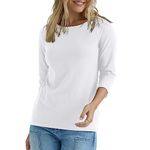 Hanes Womens O9343 Shirt, White, XXL UK