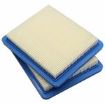 491588s Air Filter, Compatible with Briggs 491588, Toro 20332, Craftsman 3364, Premium Lawn Mower Air Cleaner (2Pcs)