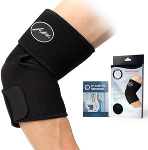 Doctor Developed Premium Copper Lined Elbow Support Brace And Doctor Written Handbook —guaranteed Relief & Support for Elbow Injuries and Other Elbow Conditions