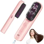 Cordless Hair Straightener Brush -