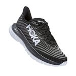 HOKA ONE ONE Women's Mach 5 Running Shoes, Black/Castlerock, 5 UK