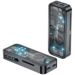 DreamQuest Ultra Fast Mini PC Windows 11 Pro Preinstalled, Intel N95 3.4GHz 12GB DDR5 512GB SSD, Portable Mini Desktop Stick PC with Dual Type C/HDMI Port WiFi 6/BT 5.3 for Home Office