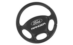Ford Ranger Black Steering Wheel Key Chain Keychain Fob