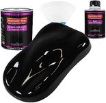 Restoration Shop - Chassis Black (Gloss) Acrylic Urethane Auto Paint - Complete Quart Paint Kit - Professional Single Stage High Gloss Automotive, Car, Truck Coating, 4:1 Mix Ratio, 2.8 VOC