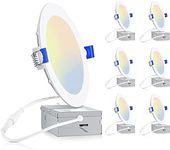 INCARLED 6inch 6Pack 5CCT 2700K 300