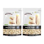 Nutraj California Roasted & Salted Inshell Pistachios 500g (250gx2) Pouch|Pista|Dry Fruits and Nuts|Grocery