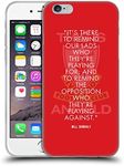 Official Liverpool Football Club Reminder Bill Shankly Quotes Soft Gel Case Compatible for Apple iPhone 6 / iPhone 6s