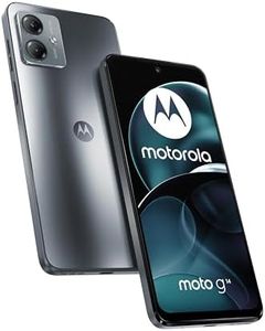 Motorola Smartphones Moto g14 (6.5" Full HD+ display, 50MP camera system, Dolby Atmos® audio, Android 13, 4/128, 5000 mAh battery, Octa-core processor, dual SIM), steel grey