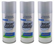 Right Guard Sport 8.5 Ounce Fresh Can Aerosol (251ml) (3 Pack)