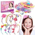 Anginne Girls Toys Age 3-12, Girls Hair Accessories 4-10 Year Old Girls Gifts Toys for 4-10 Years Old Girls Arts and Craft Kits for Kids Toys Gifts