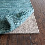 RUGPADUSA - Basics - 5'x7' - 1/8" Thick - Felt + Rubber - Dual Surface Non-Slip Rug Pad - Cushioning Felt for Modest Comfort - Safe for All Floors and Finishes