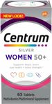 Centrum Silver Women 50+ Multivitamin Tablet, 65 Count