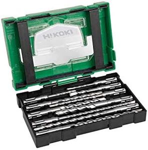 HitachiHIKOKI Bohrer-Set, 40030030, 10tlg SDS-Plus Bohrer