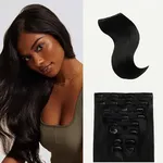Luxy Hair 24" Off Black Classic Cli