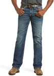 Ariat Male M7 Rocker Stretch Coltrane Stackable Straight Leg Jean Silverton 36W x 32L