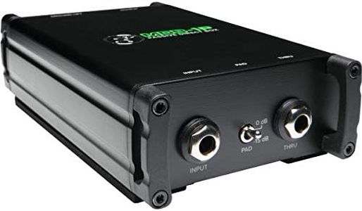 Mackie MDB Series, Passive Direct Box with 1/4” High-Impedance Input with Thru Output and Ground Lift (MDB-1P)