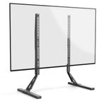 Universal TV Stand for Most 22 to 65 inch LCD Flat Screen TVs, Easy Install Tabletop TV Stands Base fits VESA up to 800 by 400mm, Include Hardware Screws fit All Brand TVs