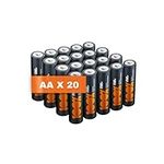 AA Batteries pack of 20 by PeakPower 10Year Shelf life & Ideal for everyday devices