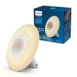 Philips Wake-up light for kids - Wake up to light - 2 Waking sounds (Natural and Yoga) - 4 Brightness levels - With FM Radio and snooze function - HF3503/01