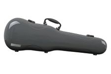 GEWA AIR 1.7 Form Shaped Violin Case high gloss grey, Made in Germany, high break resistance