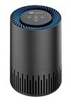 PureMate Air Purifier for Home, Quiet Air Cleaner with True HEPA Filter with 4 Speeds and Sleep Mode, Night Light, Odors Dust Mold for Allergens Smokers Pollen Pet Hair