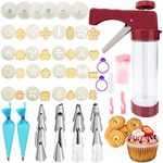 45PCS Cookies Press Gun Kit Set,DIY