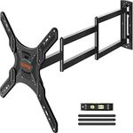 ELIVED Long Arm TV Wall Mount for Most 26-60 Inch TVs, 29.5 Inch Long Extension TV Mount Swivel and Tilt, Full Motion Wall Mount TV Bracket Fit Max VESA 400x400mm, Holds up to 77 lbs.