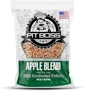 Pit Boss 40 lb Apple Blend Hardwood Pellets, Brown