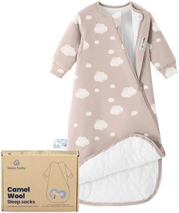 kaiya baby Unisex Sleeping Bag for Babies and Toddlers 2.5 Tog Sleep Sack 18-36 Months, Long Sleeve Sleep Sack, Wearable Blanket Baby, One Piece with Sleeves, Gifts for Baby
