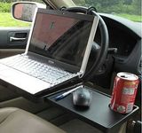 Foldable Car Laptop Stand Foldable Car Seat/Steering Wheel Laptop/Notebook Tray Table Food/Drink Holder Stand