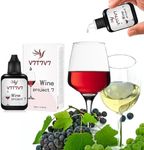 2 Pack Wine Filter Drops, Red White Wine Lovers Sulfite Remover Tasteless Purifier Accessories Filters for Histamines and Sulfite, Party Gifts for Him Men and Women