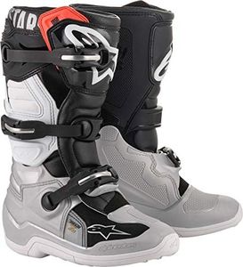 Alpinestars 2015017-1829-06 Tech 7S Boots Black/Silver/White/Gold Sz 06