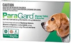 PARAGARD DOG ALLWORMER 5-10 KG 4'S (GREEN)