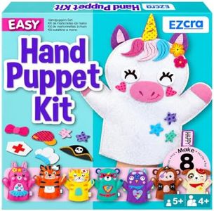 EZCRA Unicorn Hand Puppet Making Kit - 8 DIY Projects
