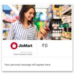 Reliance Jio Mart E-Gift Cards - Flat 2% Off - Redeemable on JioMart App