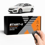 Start-X Remote Starter Kit for Honda Civic (2016, 2017, 2018, 2019, 2020, 2021) Vehicles | Key Ignition | Plug & Play Install | Lock 3X to Remote Start | Zero Wire Splicing