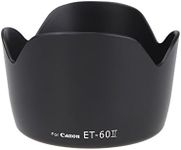 Camnoon ET-60II Flower Lens Hood for Canon EF 75-300MM F/4-5.6 III EF-S 55-250mm f/4-5.6 IS