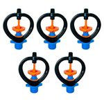 Superfly Water Sprinkler for Garden/Agriculture/Irrigation/Lawn/Pipes/Poultry Farm use- Male Thread 1/2 Inch (Pack of 5)