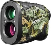 Hunting Rangefinder, Heartgon 1200 Yards Rechargeable Rangefinder for Hunting, 6X Magnification, High-Precision Continuous Scan/Distance/Angle/Speed Waterproof Bowhunting Rangefinder with Case 1