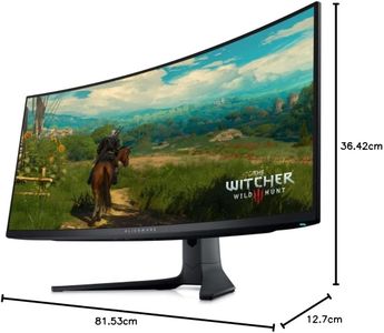 Alienware 34” QD-OLED Gaming Monitor – UltraWide Curved Display